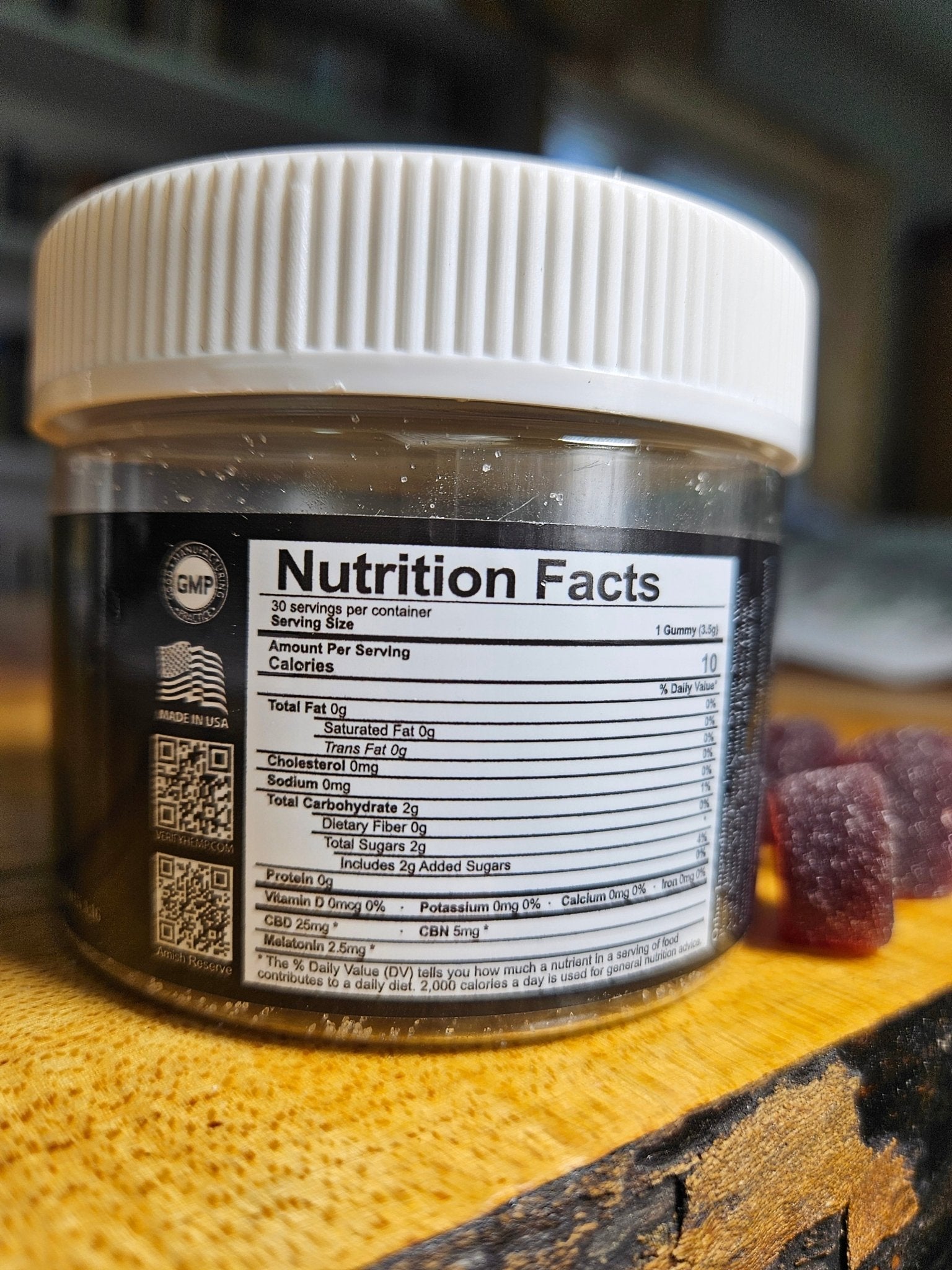 CBD Sleep Gummies - Amish Reserve