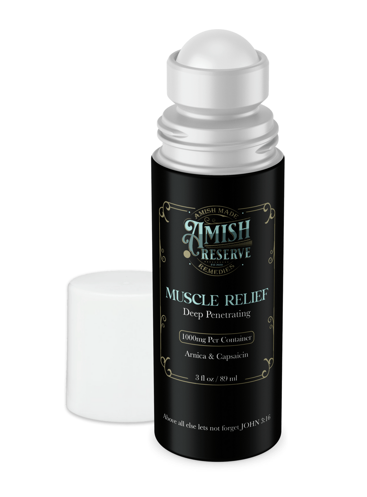 CBD Muscle Relief Roll - On - Amish Reserve