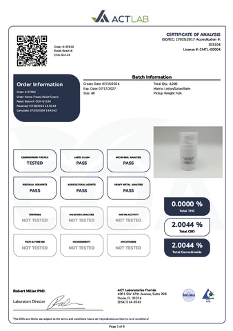 CBD Muscle Relief Roll - On - Amish Reserve