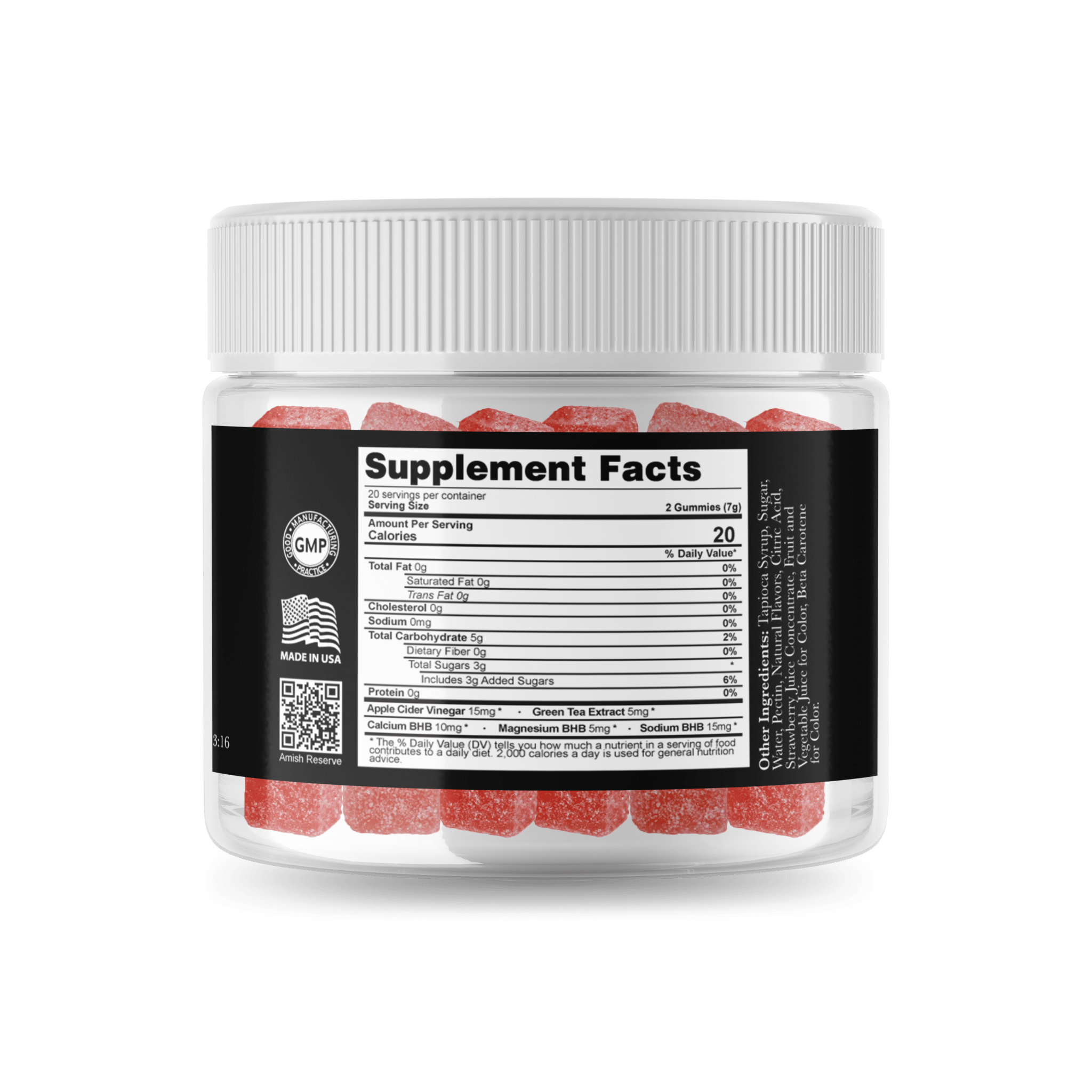 Keto BHB Weight Loss Gummies - Amish Reserve