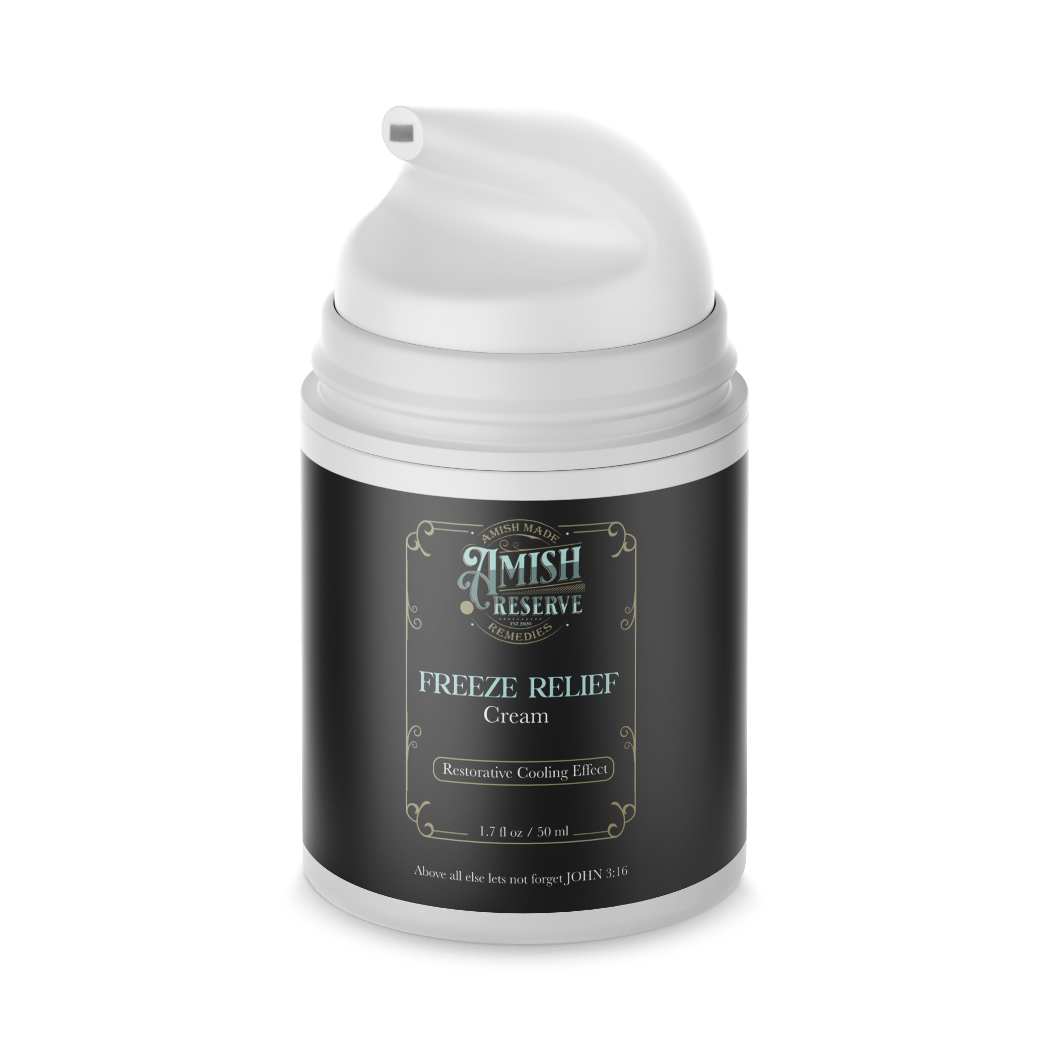 Non - CBD Freeze Relief Cream - Amish Reserve