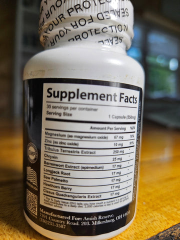 Ultra Testosterone - Amish Reserve